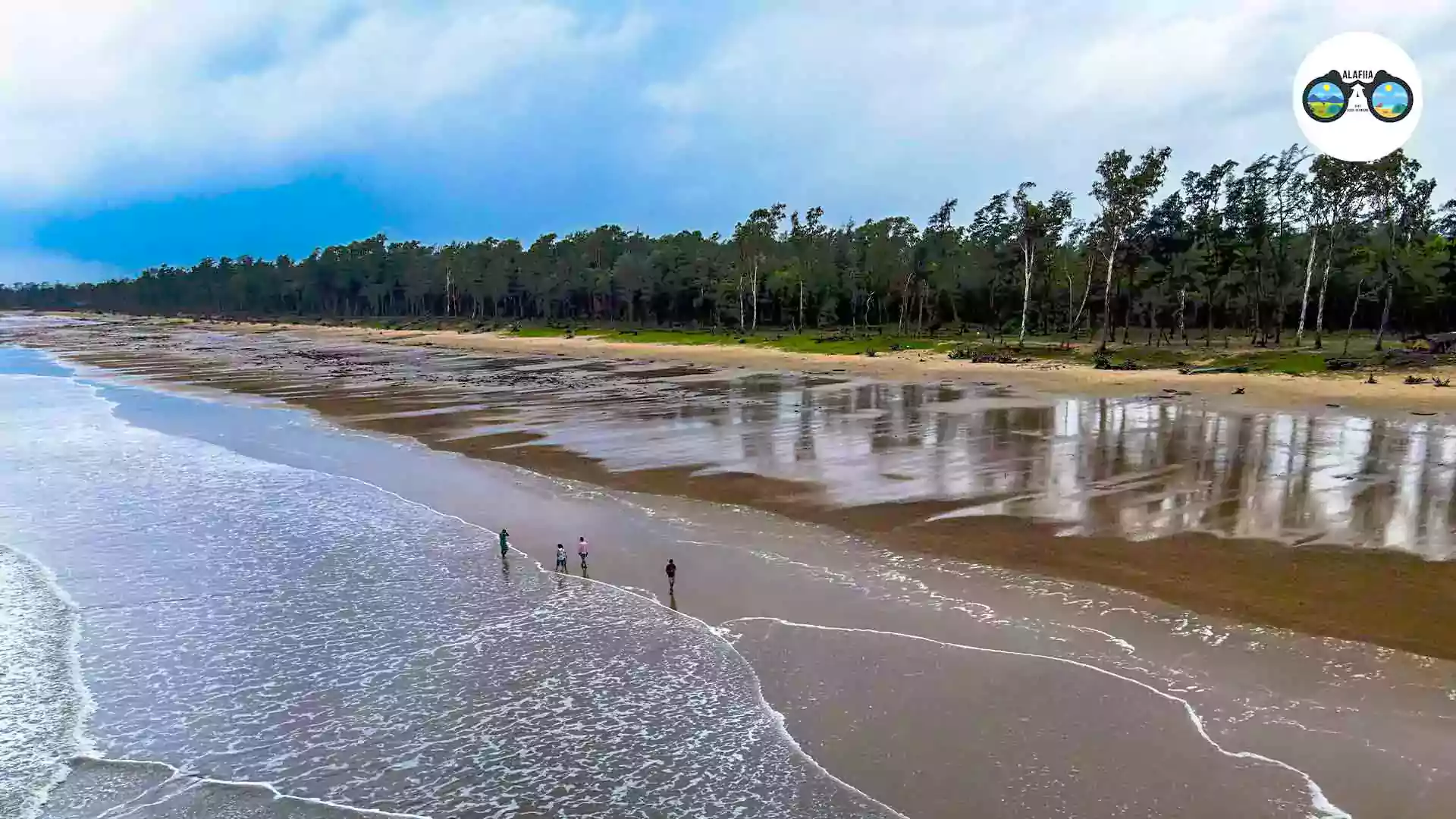 sea beach drone view 1